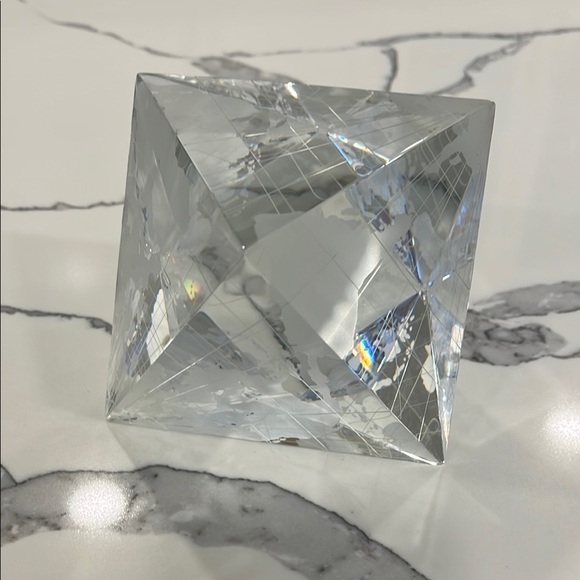 Baccarat crystal “cosmos” paperweight
